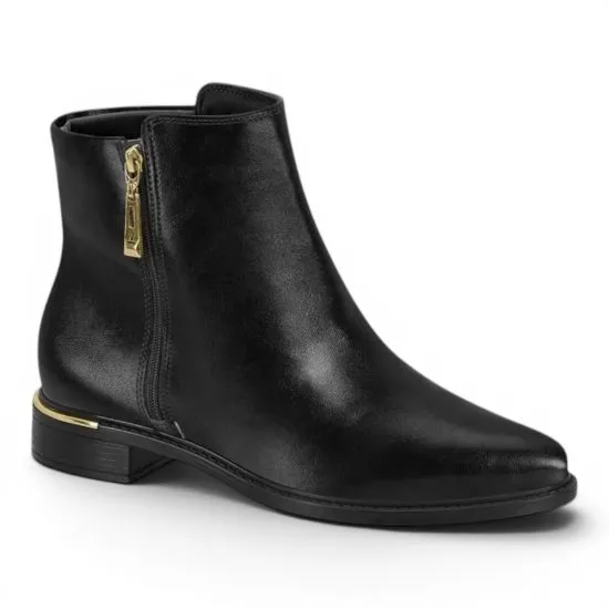 Botin Mujer Napa Genebra Negro Vizzano - Imagen 4