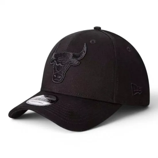 Jockey New Era 9Forty Chicago Bulls Negro Osfm NBA - Imagen 3