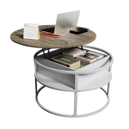 Mesa de centro Elevable Wash Circle Msa - Imagen 2