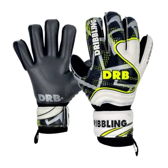 Guante Arquero Stricker Adulto Negro/Amarillo DRB - Imagen 4