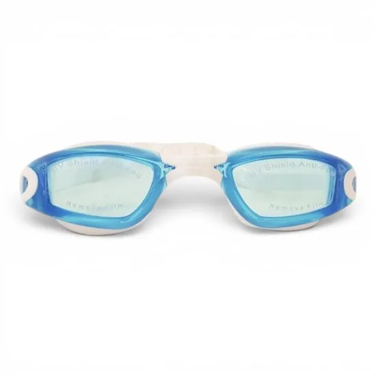 Lente Natacion Odissey 21 Blanco Azul Hydro - Imagen 4