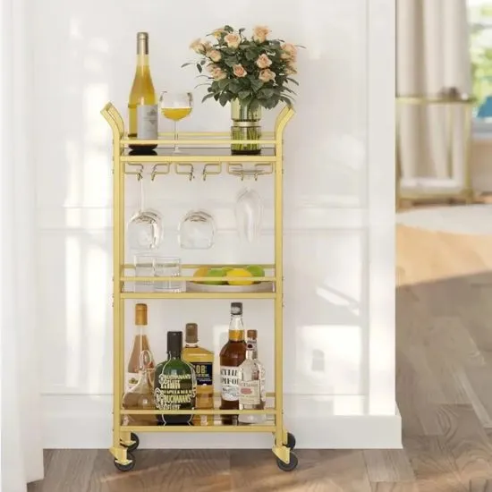 Carrito bar Gold - Imagen 2