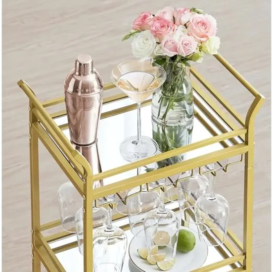 Carrito bar Gold - Imagen 3