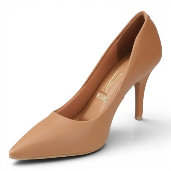 Zapato Taco Mujer Pelica Camel Vizzano - Imagen 5