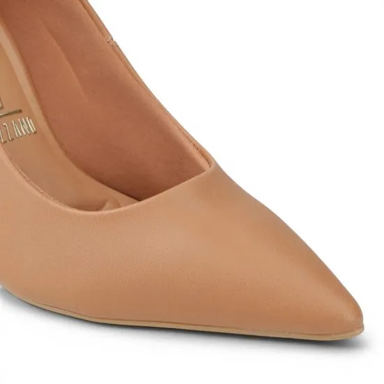 Zapato Taco Mujer Pelica Camel Vizzano - Imagen 7