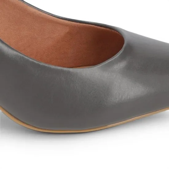 Zapato Mujer Napa Garda Gris Oscuro Vizzano - Imagen 7