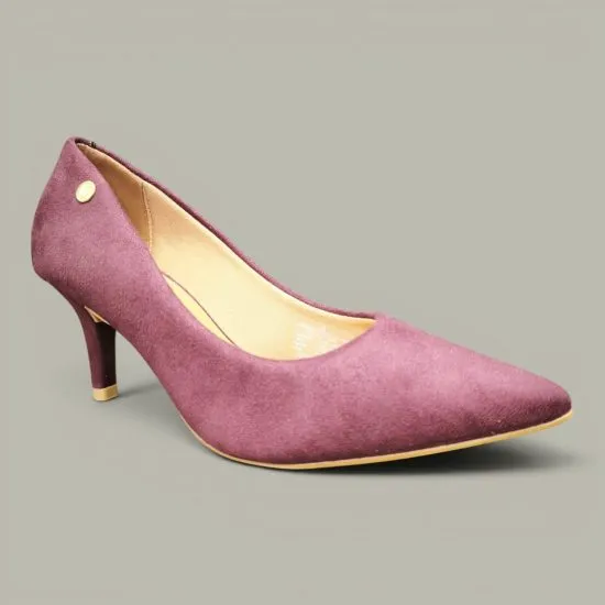 Zapato Mujer Camurca Flex Vino Vizzano - Imagen 3
