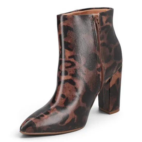 Botin Mujer Premium Multi Cafe Vizzano - Imagen 4