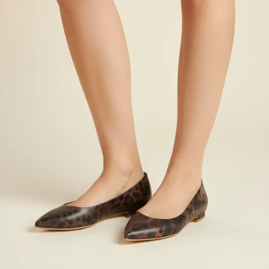 Zapato Ballerina Mujer Londres Multi Cafe Vizzano - Imagen 3