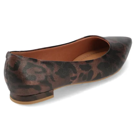Zapato Ballerina Mujer Londres Multi Cafe Vizzano - Imagen 4