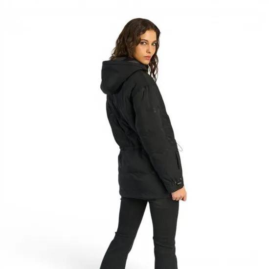 Parka Lightweight Logomania Negro Ellus - Imagen 2