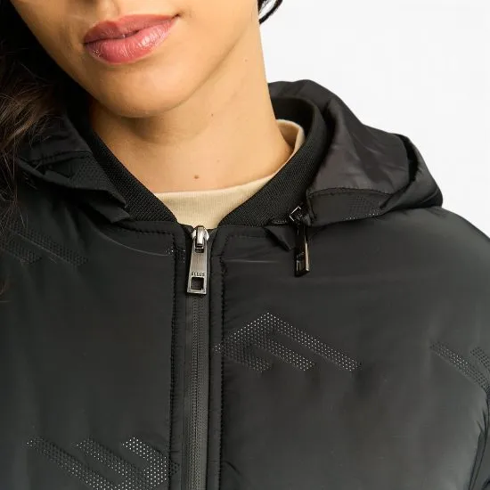 Parka Lightweight Logomania Negro Ellus - Imagen 5