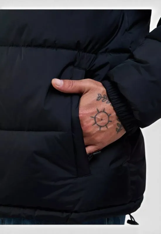 Parka Con Gorro Hombre Cosmics Negro Maui - Imagen 5