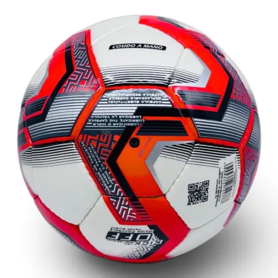 Balon de Futbolito Storm XXV Rojo Negro N°4 Penalty - Imagen 3