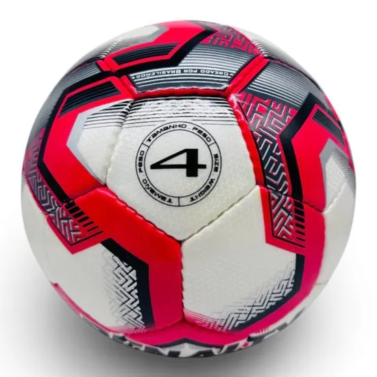 Balon de Futbolito Storm XXV Rojo Negro N°4 Penalty - Imagen 4