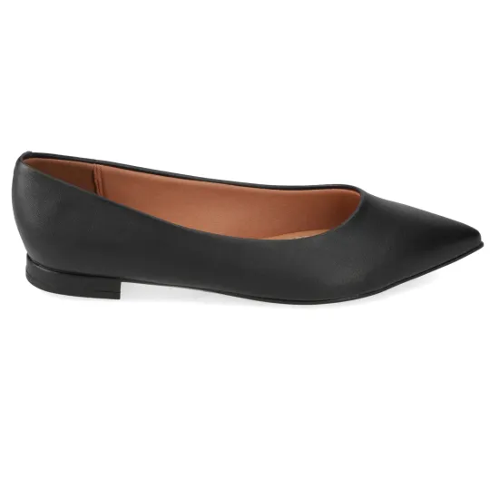 Zapato Ballerina Mujer Clásico Negro Vizzano - Imagen 3