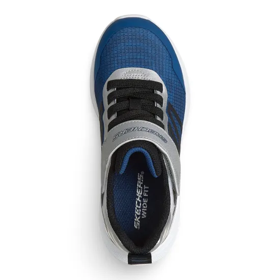 Zapatilla Niño Microspec Velocity Azul Skechers - Imagen 2