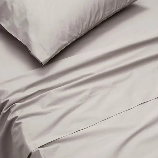 Sábana 300 Hilos Percale Super King Taupe Fabrics - Imagen 2