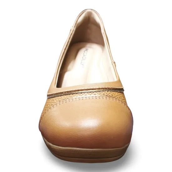 Zapato Mujer Reina Alto Napa Firenze Café Piccadilly - Imagen 7