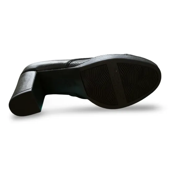 Zapato Mujer Reina Alto Napa Firenze Negro Piccadilly - Imagen 2