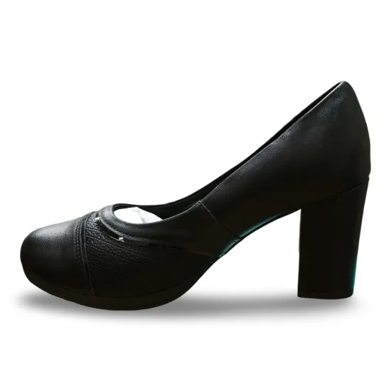 Zapato Mujer Reina Alto Napa Firenze Negro Piccadilly - Imagen 4