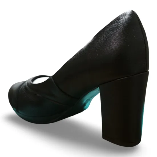 Zapato Mujer Reina Alto Napa Firenze Negro Piccadilly - Imagen 5