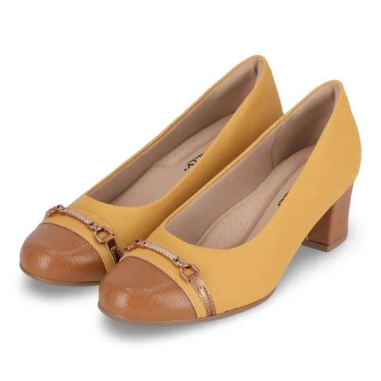 Zapato Mujer Napa Stretch Soft Azafrán Piccadilly - Imagen 2