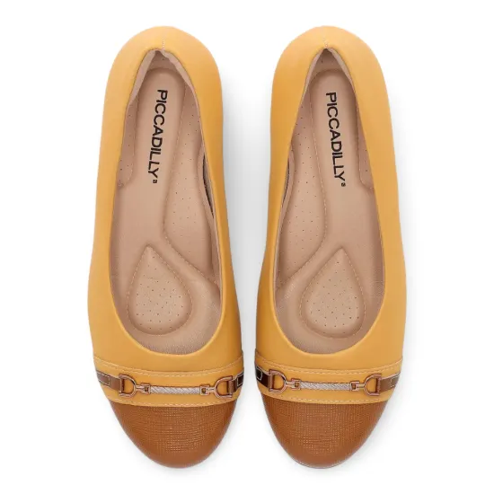 Zapato Mujer Napa Stretch Soft Azafrán Piccadilly - Imagen 4