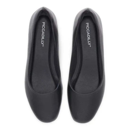 Zapato Mujer Napa Ballerina Clásica Negro Piccadilly - Imagen 2