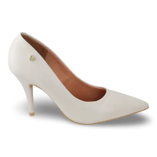 Zapato Mujer Blanco Taco Aguja Punta Fina Vizzano - Imagen 4