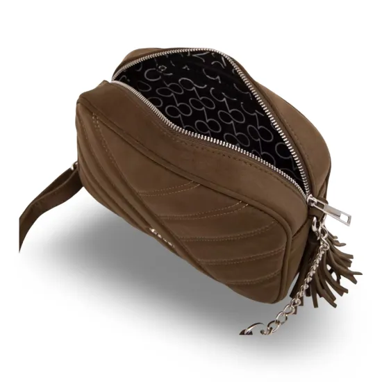 Cartera Bandolera Grande Olivo Gacel - Imagen 5