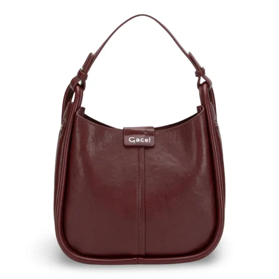 Cartera Bandolera Grande Burdeo Gacel - Imagen 5