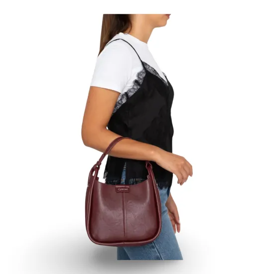 Cartera Bandolera Grande Burdeo Gacel - Imagen 8