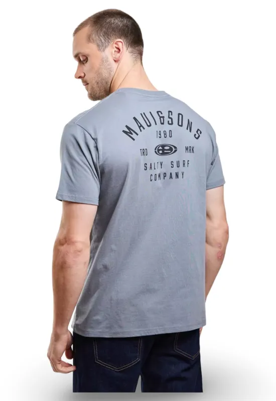 Polera Hombre Salty Surf Gris Maui - Imagen 3