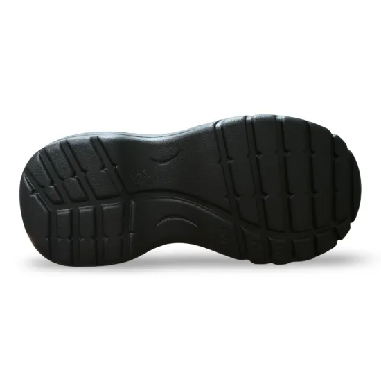 Zapatilla Urbana Mujer Chunky Negra Poeme - Imagen 6