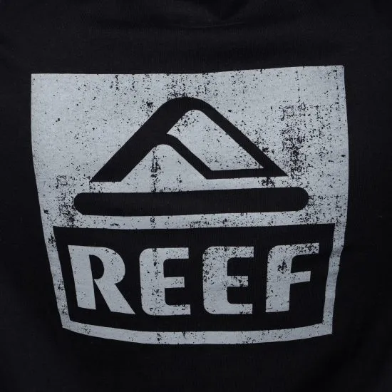 Polera Hombre Negra Logo Reef Estampado - Imagen 3