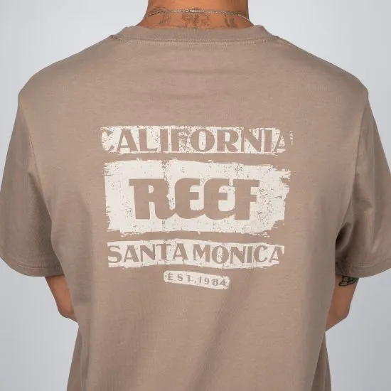 Polera Hombre Café Estampado California Reef - Imagen 3