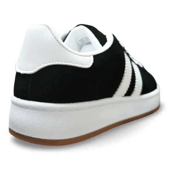 Zapatilla Urbana Mujer Verona Black New Walk - Imagen 3