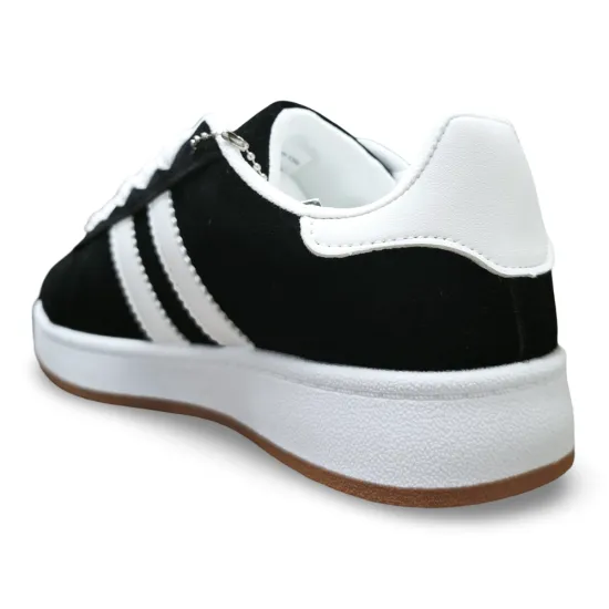 Zapatilla Urbana Mujer Verona Black New Walk - Imagen 6