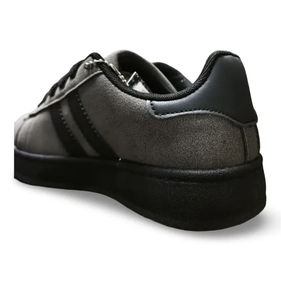 Zapatilla Urbana Mujer Torino Dark Grey New Walk - Imagen 3