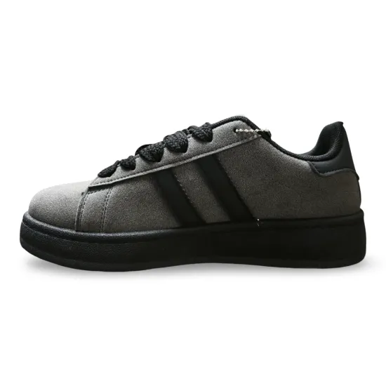 Zapatilla Urbana Mujer Torino Dark Grey New Walk - Imagen 5