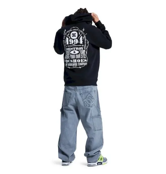 Poleron Hombre con Gorro Anthracite DC Shoes - Imagen 2
