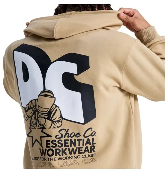 Poleron Hombre con Gorro Incense Beige Dc Shoes - Imagen 2