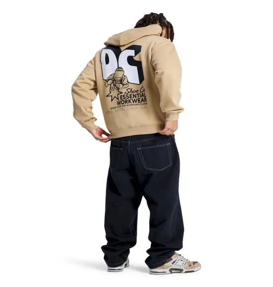 Poleron Hombre con Gorro Incense Beige Dc Shoes - Imagen 7