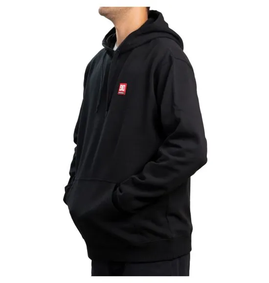 Poleron Hombre Con Gorro Black Heritage Dc Shoes - Imagen 3