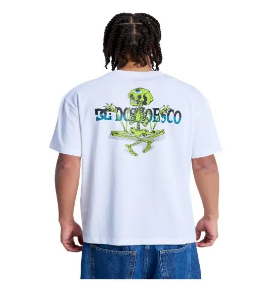 Polera Hombre Manga Corta Bright White Dc Shoes - Imagen 2