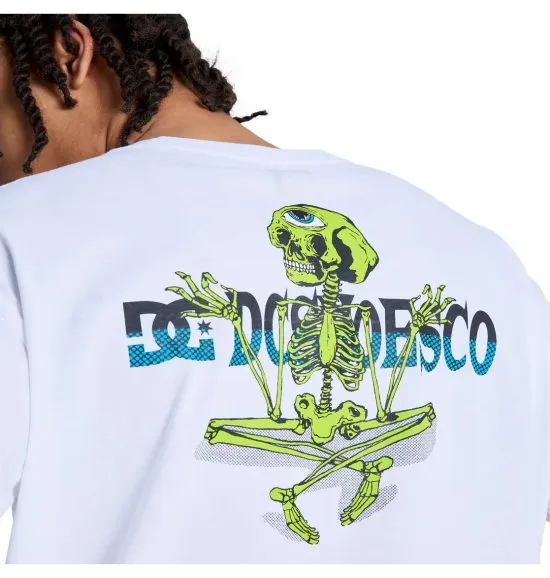 Polera Hombre Manga Corta Bright White Dc Shoes - Imagen 3