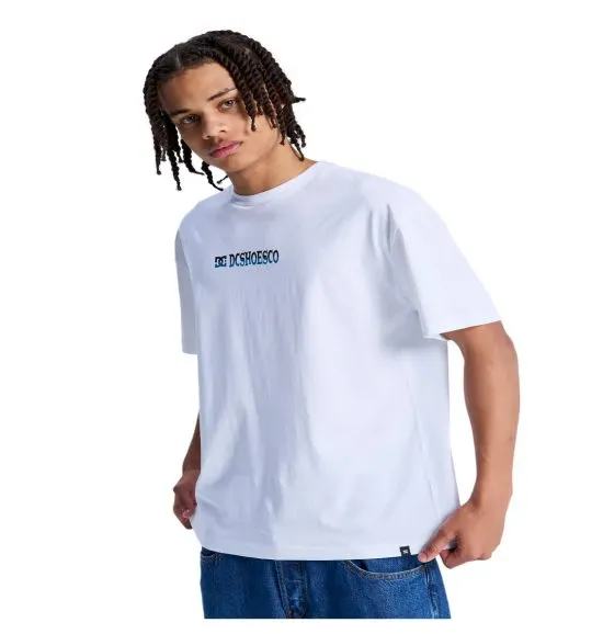 Polera Hombre Manga Corta Bright White Dc Shoes - Imagen 4