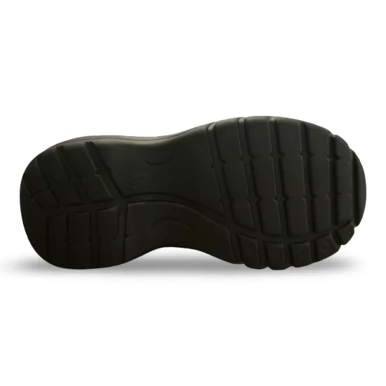 Zapatilla Mujer Plataforma Charol Negro Poeme - Imagen 2