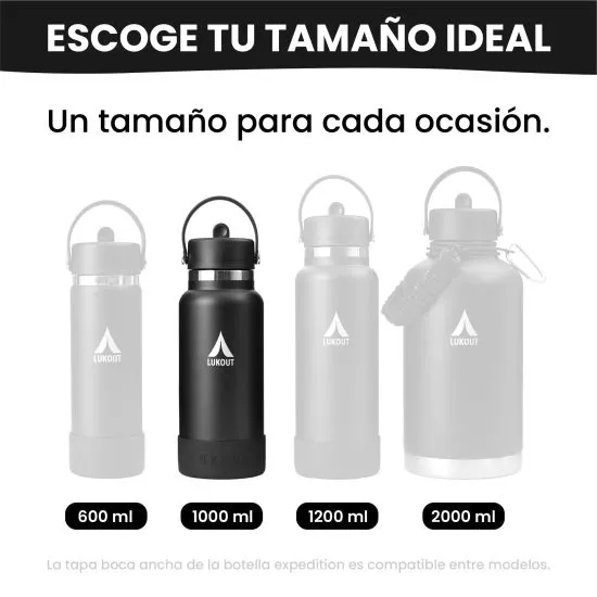Botella Termica Expedition Cherry 1 litro Lukout - Imagen 7